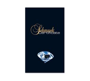 Schmuck-Zertifikat Schmuckzertifikat Schmuckcertificate SC802 Schmuck Jewelen Juwelier Gold und Silberschmiede
