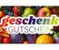 Gutschein für Obst- und Gemüsegeschäfte