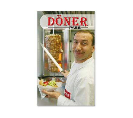 Kundenkarte Kundenkarten Kundenbindung Bonuskarte Treuepass G265 Pommes Döner Kebap Burger Hamburger