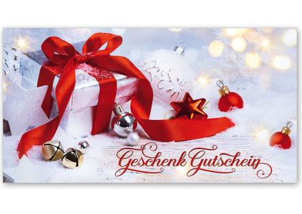 Geschenkgutscheine mit Weihnachtsmotiv X288FG